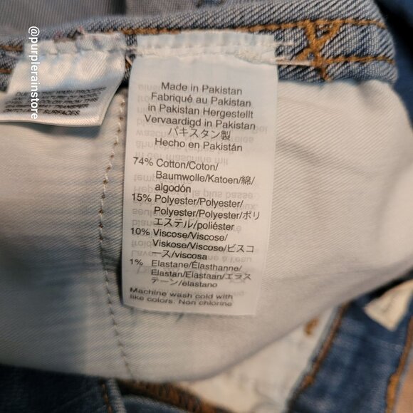 Madewell Jeans 27 Roadtripper 10" Waterford Wash M0572 Tummy Control Raw Hem - Picture 5 of 12